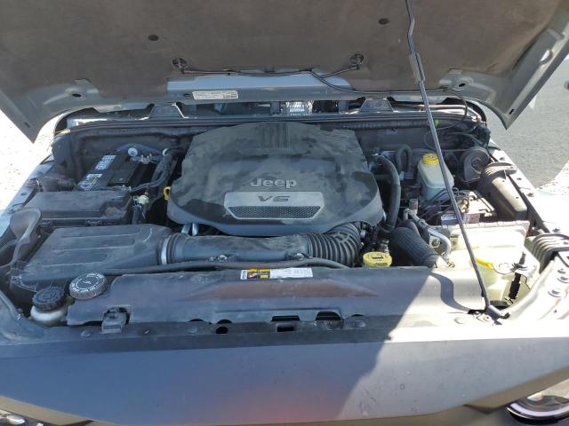 1C4HJWEG8EL119929 - 2014 JEP WRANGLER UNLIMITED SAHARA GRAY photo 12