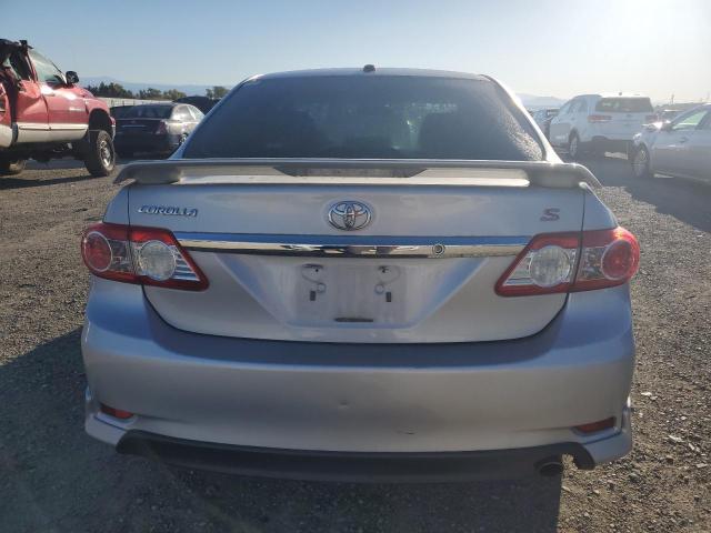 2T1BU4EE3BC738487 - 2011 TOYOTA COROLLA BASE ვერცხლისფერი ფოტო 6