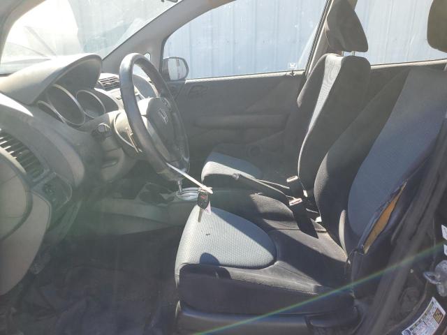 JHMGD386X8S047144 - 2008 HONDA FIT SPORT BLACK photo 7