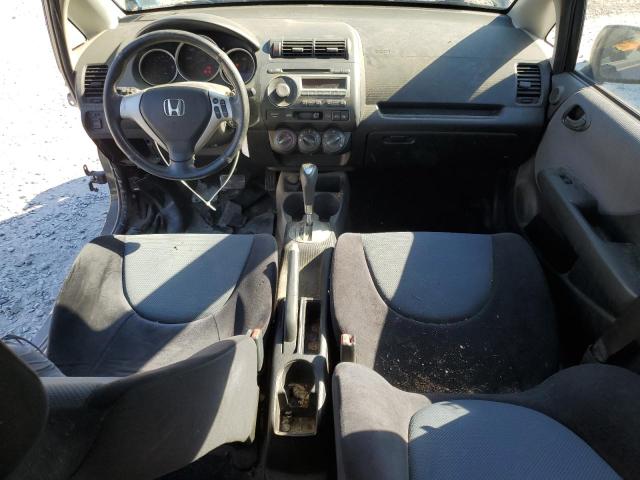 JHMGD386X8S047144 - 2008 HONDA FIT SPORT BLACK photo 8