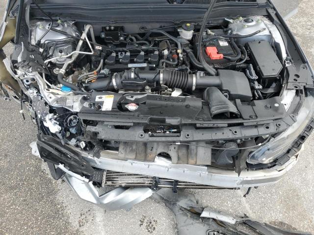 1HGCV1F34JA109211 - 2018 HONDA ACCORD SPORT ვერცხლისფერი ფოტო 11