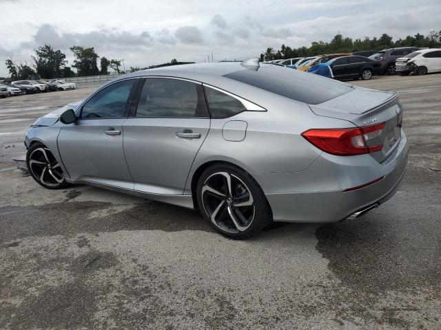 1HGCV1F34JA109211 - 2018 HONDA ACCORD SPORT ვერცხლისფერი ფოტო 2