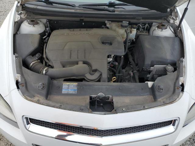 1G1ZH57B69F132316 - 2009 CHEVROLET MALIBU 1LT WHITE photo 11