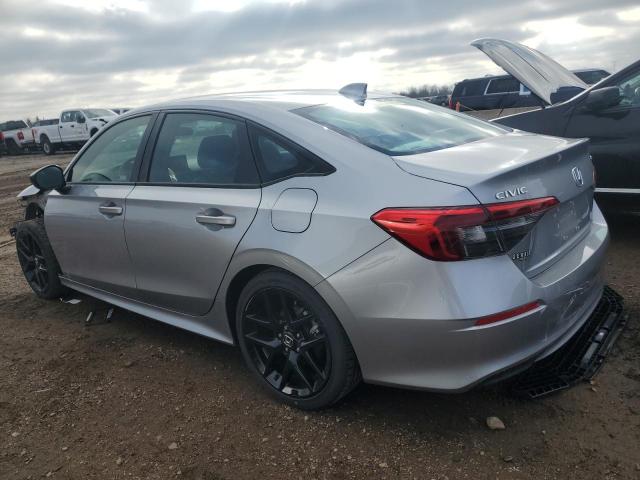 2HGFE2F51RH517683 - 2024 HONDA CIVIC SPORT SILVER photo 2