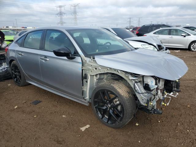 2HGFE2F51RH517683 - 2024 HONDA CIVIC SPORT SILVER photo 4