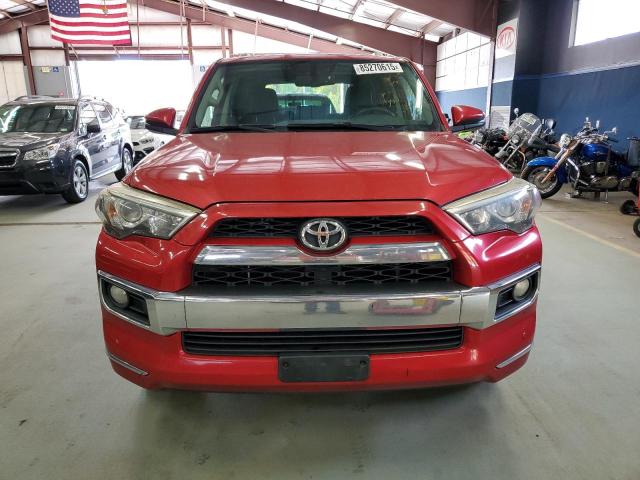 JTEBU5JR1E5162104 - 2014 TOYOTA 4RUNNER SR5 წითელი ფოტო 5