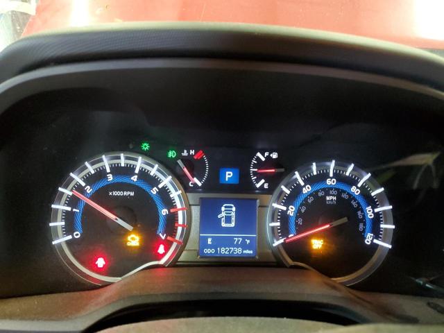 JTEBU5JR1E5162104 - 2014 TOYOTA 4RUNNER SR5 წითელი ფოტო 9