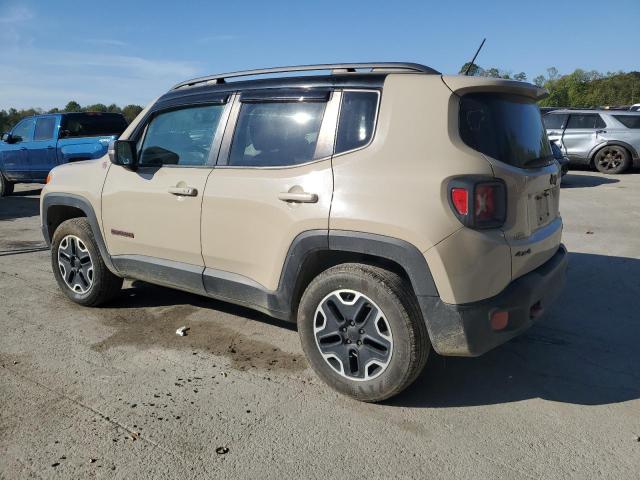 ZACCJBCT5GPD58016 - 2016 JEEP RENEGADE TRAILHAWK TAN photo 2