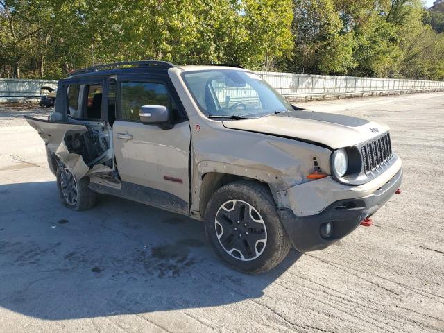 ZACCJBCT5GPD58016 - 2016 JEEP RENEGADE TRAILHAWK TAN photo 4