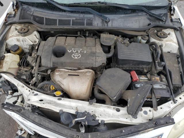 4T1BF3EKXAU516682 - 2010 TOYOTA CAMRY BASE თეთრი ფოტო 11