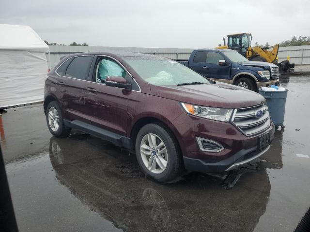 2FMPK4J86JBC52853 - 2018 FORD EDGE SEL 红色 照片 4