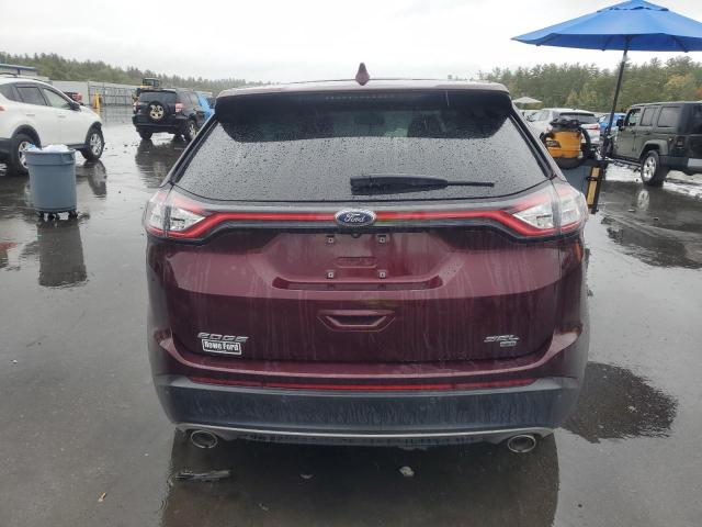 2FMPK4J86JBC52853 - 2018 FORD EDGE SEL 红色 照片 6