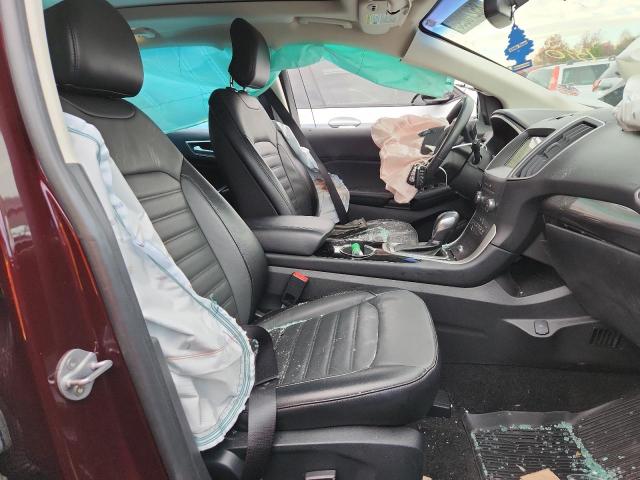 2FMPK4J86JBC52853 - 2018 FORD EDGE SEL 红色 照片 7