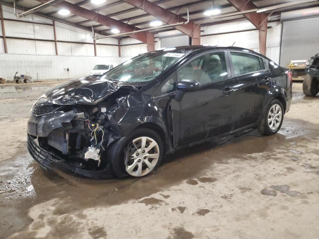 KNADM4A3XD6107305 - 2013 KIA RIO LX BLACK photo 1
