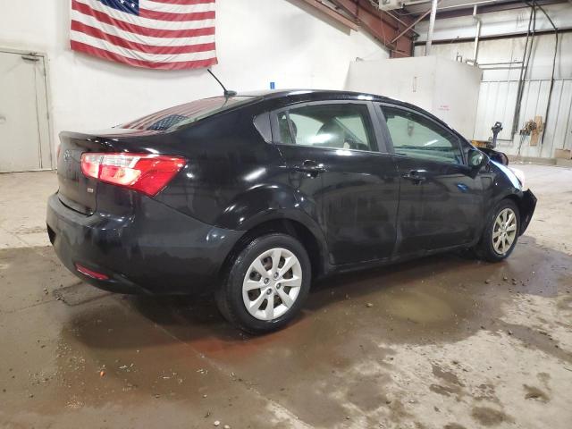 KNADM4A3XD6107305 - 2013 KIA RIO LX BLACK photo 3