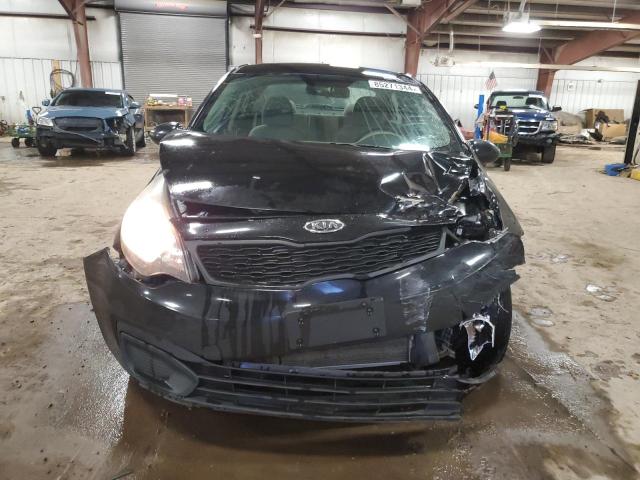 KNADM4A3XD6107305 - 2013 KIA RIO LX BLACK photo 5
