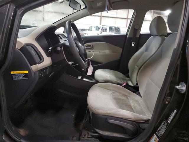 KNADM4A3XD6107305 - 2013 KIA RIO LX BLACK photo 7