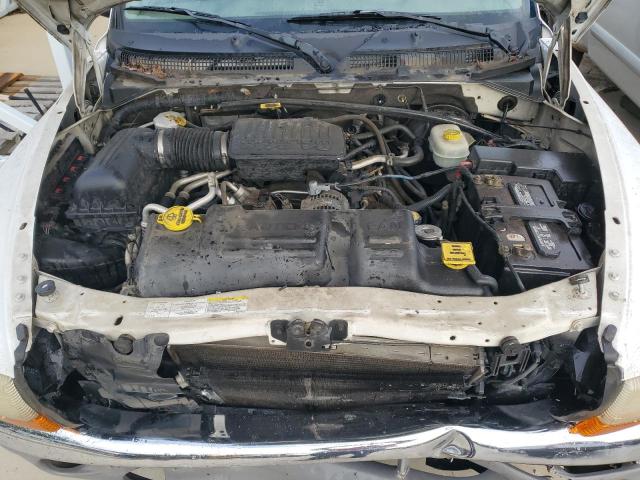 1D7HG48N74S762117 - 2004 DODGE DAKOTA QUAD SLT WHITE photo 11