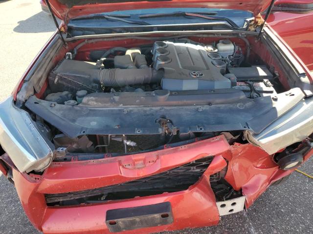 JTEBU5JR0G5277523 - 2016 TOYOTA 4RUNNER SR5/SR5 PREMIUM RED photo 11