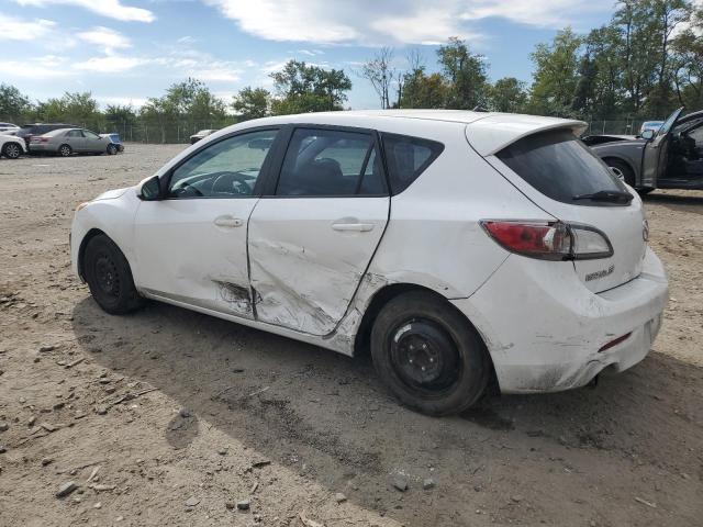 JM1BL1L77C1616937 - 2012 MAZDA 3 I WHITE photo 2