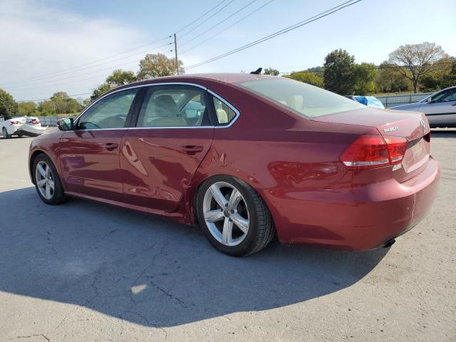 1VWBS7A30FC016370 - 2015 VOLKSWAGEN PASSAT SE RED photo 2