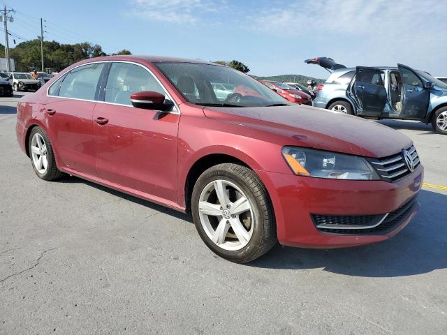 1VWBS7A30FC016370 - 2015 VOLKSWAGEN PASSAT SE RED photo 4