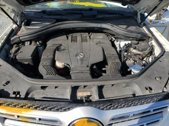 4JGDF6EEXHA804573 - 2017 MERCEDES-BENZ GLS 450 4MATIC WHITE photo 12