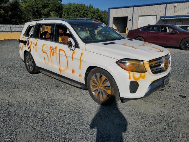 4JGDF6EEXHA804573 - 2017 MERCEDES-BENZ GLS 450 4MATIC WHITE photo 4