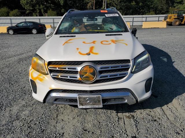 4JGDF6EEXHA804573 - 2017 MERCEDES-BENZ GLS 450 4MATIC WHITE photo 5