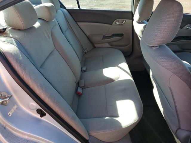 2HGFB2F58CH589786 - 2012 HONDA CIVIC LX SILVER photo 10
