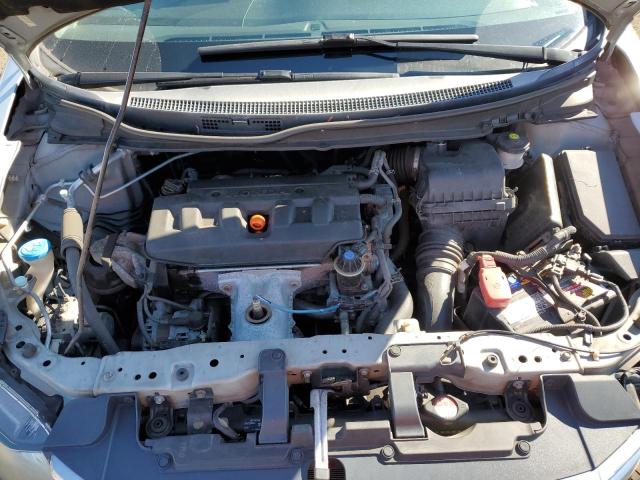 2HGFB2F58CH589786 - 2012 HONDA CIVIC LX SILVER photo 11