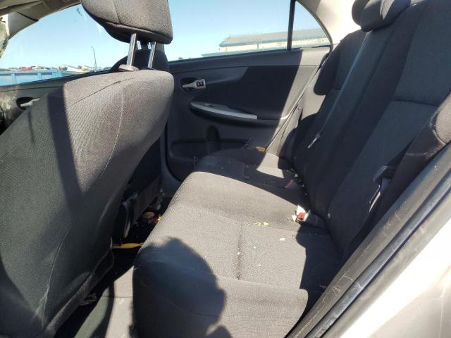 1NXBU4EE1AZ358593 - 2010 TOYOTA COROLLA BASE SILVER photo 10