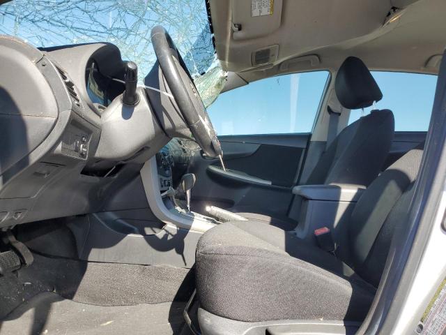 1NXBU4EE1AZ358593 - 2010 TOYOTA COROLLA BASE SILVER photo 7