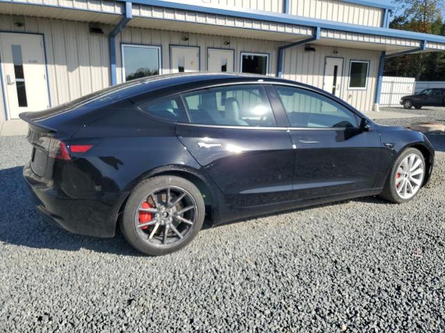 5YJ3E1EC3PF708035 - 2023 TESLA MODEL 3 黑色 照片 3