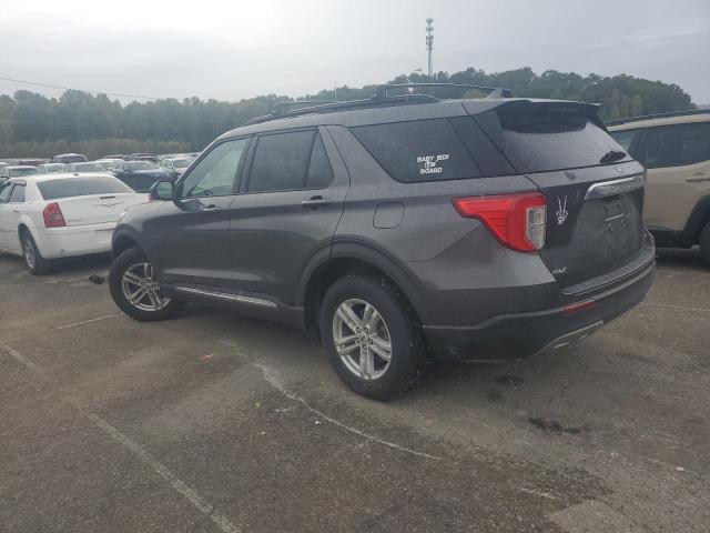 1FMSK8DH2LGC43866 - 2020 FORD EXPLORER XLT GRAY photo 2