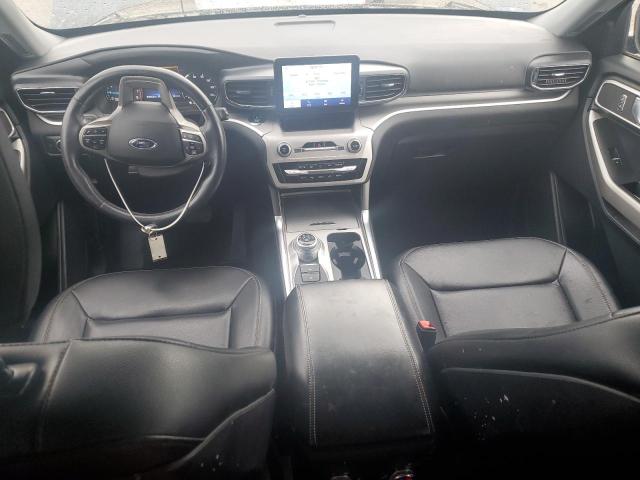 1FMSK8DH2LGC43866 - 2020 FORD EXPLORER XLT GRAY photo 8