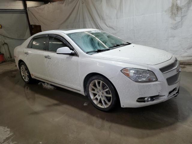 1G1ZG5E7XCF135387 - 2012 CHEVROLET MALIBU LTZ WHITE photo 4
