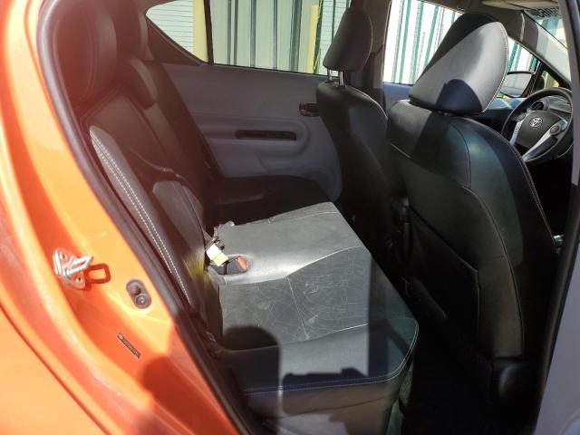 JTDKDTB34C1029411 - 2012 TOYOTA PRIUS C ნარინჯისფერი ფოტო 10