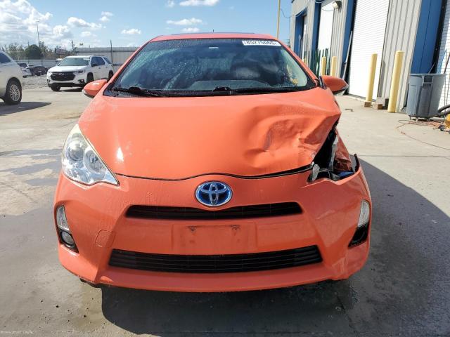JTDKDTB34C1029411 - 2012 TOYOTA PRIUS C ნარინჯისფერი ფოტო 5