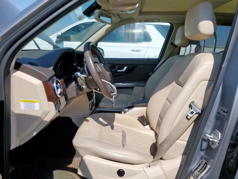 WDCGG8JB5DG106802 - 2013 MERCEDES-BENZ GLK 350 4MATIC GRAY photo 7