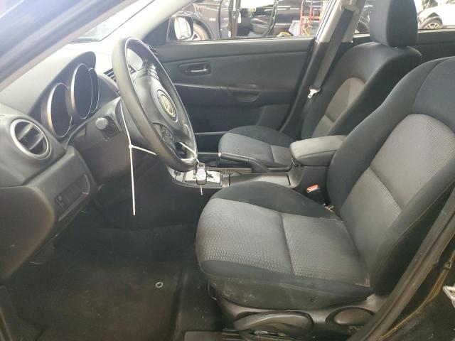 JM1BK12F071767930 - 2007 MAZDA 3 I შავი ფოტო 7