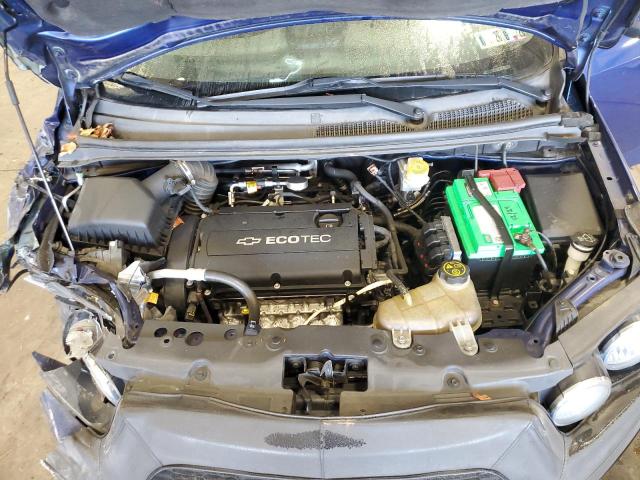 1G1JC6SH0D4150361 - 2013 CHEVROLET SONIC LT BLUE photo 11