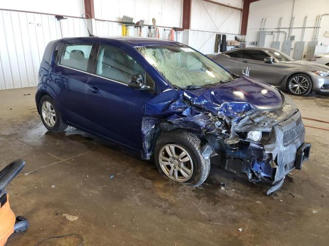 1G1JC6SH0D4150361 - 2013 CHEVROLET SONIC LT BLUE photo 4
