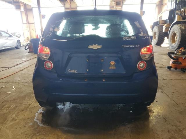 1G1JC6SH0D4150361 - 2013 CHEVROLET SONIC LT BLUE photo 6
