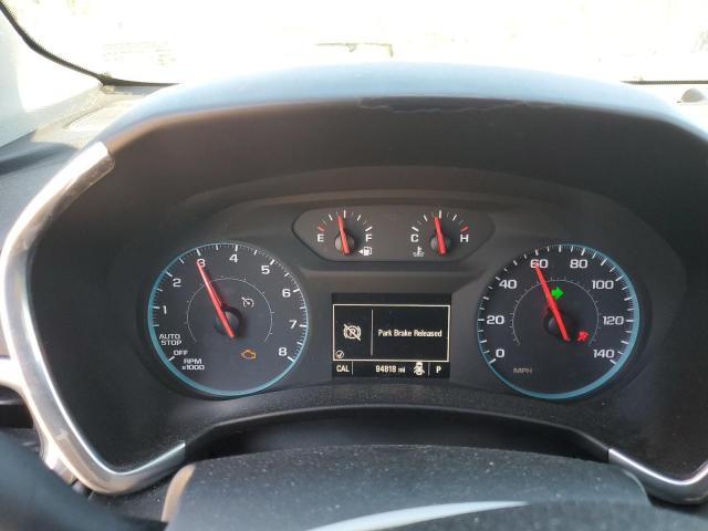 3GNAXJEV0JS507024 - 2018 CHEVROLET EQUINOX LT შავი ფოტო 9