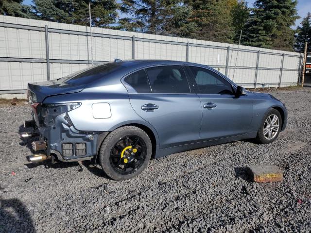 JN1EV7AR6JM432120 - 2018 INFINITI Q50 LUXE ვერცხლისფერი ფოტო 3