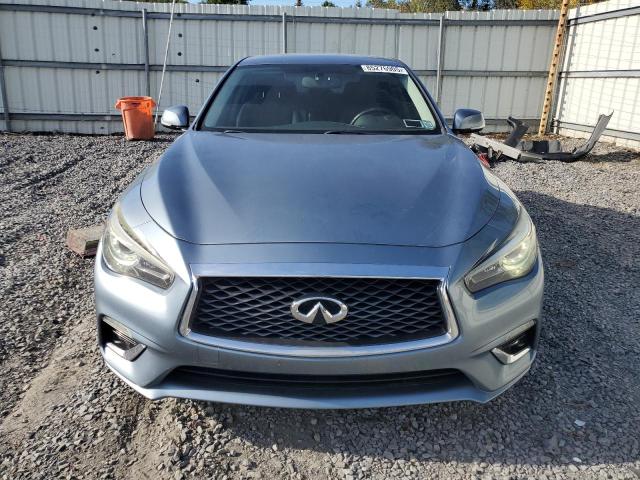 JN1EV7AR6JM432120 - 2018 INFINITI Q50 LUXE ვერცხლისფერი ფოტო 5