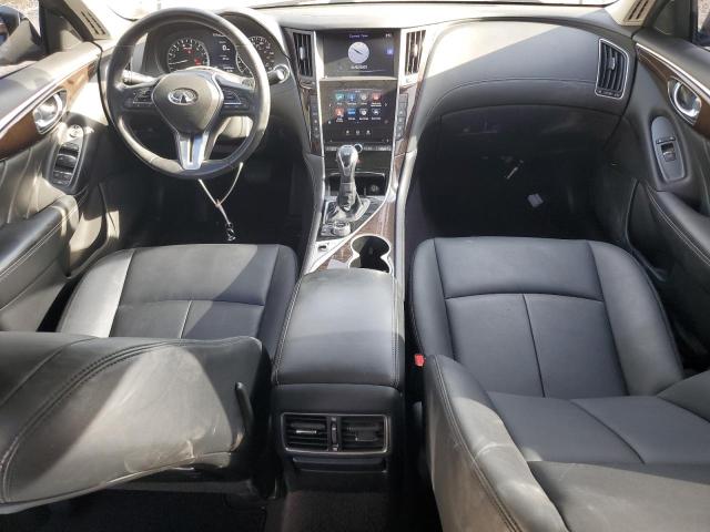 JN1EV7AR6JM432120 - 2018 INFINITI Q50 LUXE ვერცხლისფერი ფოტო 8