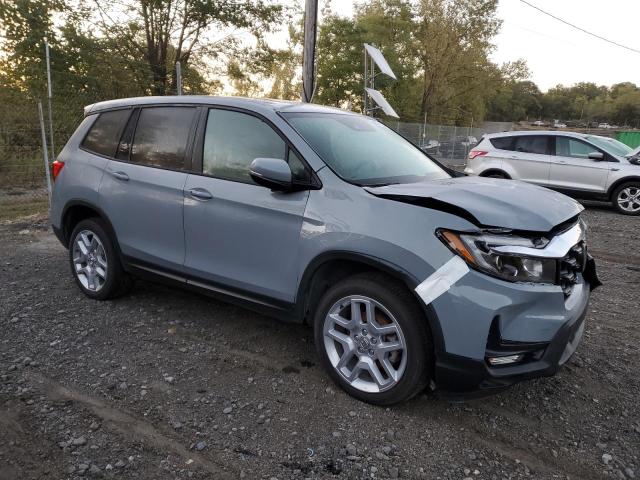 5FNYF8H52SB011490 - 2025 HONDA PASSPORT EXL 蓝色 照片 4
