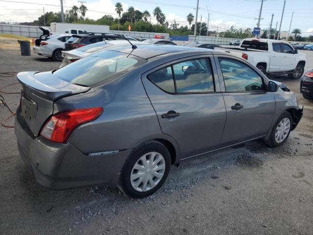 3N1CN7AP5JL856419 - 2018 NISSAN VERSA S GRAY photo 3